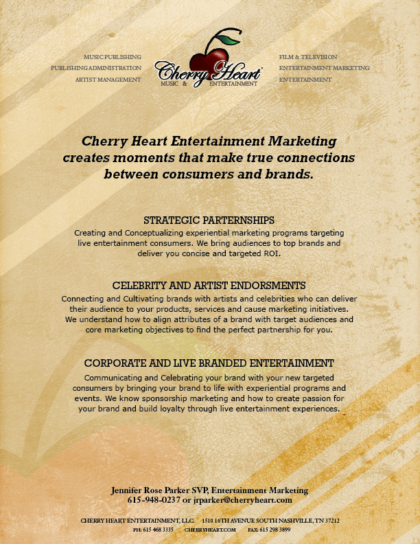 Cherry Heart One Sheet Study